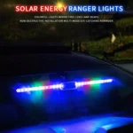 Car Warning Anti-collision Rear-end Flashing Lights Solar LED Decorative Lights - Image 5
