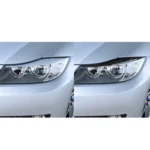 1 Pair Carbon Fiber Car Lamp Eyebrow Decorative Sticker for BMW E90 / 318i / 320i / 325i 2009-2012 - Image 6