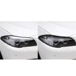 Carbon Fiber Car Lamp Eyebrow Decorative Sticker for BMW 5 Series F10 2014-2016 - Image 6