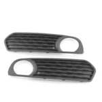 Pair Car Front Bumper Fog Light Grille Fog Lamp Frame for BMW F20 F21 2012-2014 51117272558 / 51117272557 - Image 2