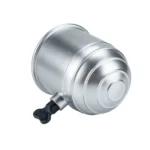 50mm Silver Plastic Car Truck Tow Ball Cover Cap Towing Hitch Trailer Towball Protection - Image 2