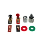 1 Pair Car Battery Cable Terminal Clamps Connectors Battery Clip Wiring with Protective Cleaning - Image 2