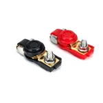 1 Pair Car Battery Cable Terminal Clamps Connectors Battery Clip - Image 2