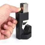 Car Battery Cable Hammer Crimper Hammer Lug Crimper Tool Pliers with T2 Copper 2 x 3/8 Heavy-duty Cold-pressed Wire Terminals - Image 3