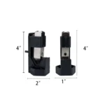 Car Battery Cable Hammer Crimper Hammer Lug Crimper Tool Pliers with T2 Copper 2 x 5/16 Heavy-duty Cold-pressed Wire Terminals - Image 4