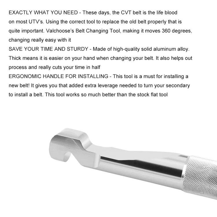 CRP9468_4.webp Turbo Belt Changing Tool Belt Removal Tool for Polaris RZR 1000 XP1000 900 - Image 5
