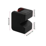 2 PCS Car Jack Pad Adapter Rubber Jack Pads Slotted Frame - Image 4