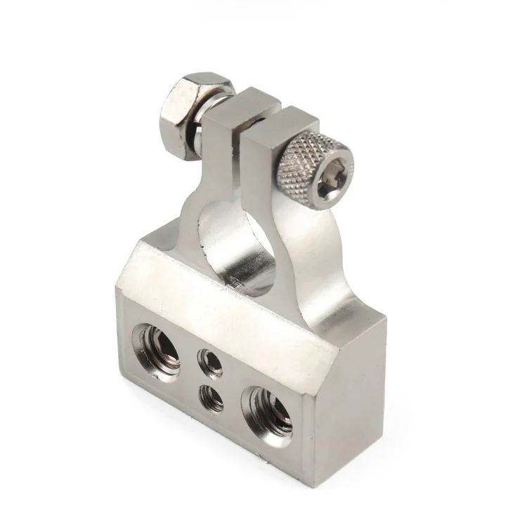 CRP9547_1.webp 2 PCS Positive and Negative Car Metal Battery Connectors Terminals Clamps Clips with Kits - Image 2