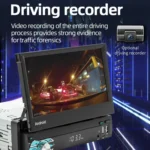 HD 7 inch Single Din Car Android Player GPS Navigation Bluetooth Touch Stereo Radio, Support Mirror Link & FM & WIFI - Image 11