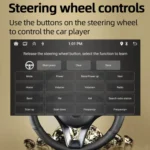 HD 7 inch Single Din Car Android Player GPS Navigation Bluetooth Touch Stereo Radio, Support Mirror Link & FM & WIFI - Image 13