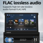 HD 7 inch Single Din Car Android Player GPS Navigation Bluetooth Touch Stereo Radio, Support Mirror Link & FM & WIFI - Image 16