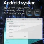 HD 7 inch Single Din Car Android Player GPS Navigation Bluetooth Touch Stereo Radio, Support Mirror Link & FM & WIFI - Image 5