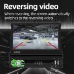 HD 7 inch Single Din Car Android Player GPS Navigation Bluetooth Touch Stereo Radio, Support Mirror Link & FM & WIFI - Image 10