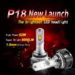 2 PCS P18 H7 DC11-30V 52W 6500K 6500LM Car LED Headlight Lamps - Image 4