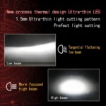 2 PCS P18 H7 DC11-30V 52W 6500K 6500LM Car LED Headlight Lamps - Image 7