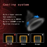 2 PCS P18 H7 DC11-30V 52W 6500K 6500LM Car LED Headlight Lamps - Image 9