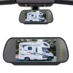 PZ461 Car Waterproof High Position Tail Light Brake Light View Camera + 7 inch Rearview Monitor for Mercedes Benz / Volkswagen - Image 3