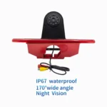 PZ465 Car Waterproof Brake Light View Camera for Citroen / Peugeot / Toyota - Image 3