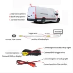 PZ465 Car Waterproof Brake Light View Camera for Citroen / Peugeot / Toyota - Image 7