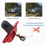 PZ465 Car Waterproof Brake Light View Camera for Citroen / Peugeot / Toyota - Image 8