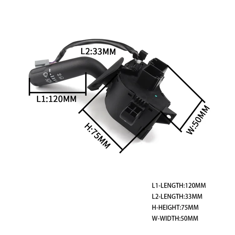 CRP9774_3.webp Car Turn Signal Headlight Dimmer Switch 5L3Z13K359AAA for Ford F150 / Lincoln Mark LT 2006-2008 - Image 4