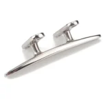 Marine Stainless Steel Flat Top 4 inch Base Boat Cleats Dock with Screws - Image 3