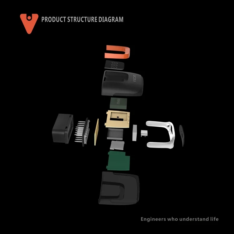 CRP9825_9.webp Viecar VP004 Car Mini OBD + USB / Type-C Interface Fault Detector V1.5 WiFi Diagnostic Tool - Image 10