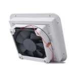 12V White Air Vent with Fan RV Trailer Caravan Gale Side Air Ventilation - Image 3