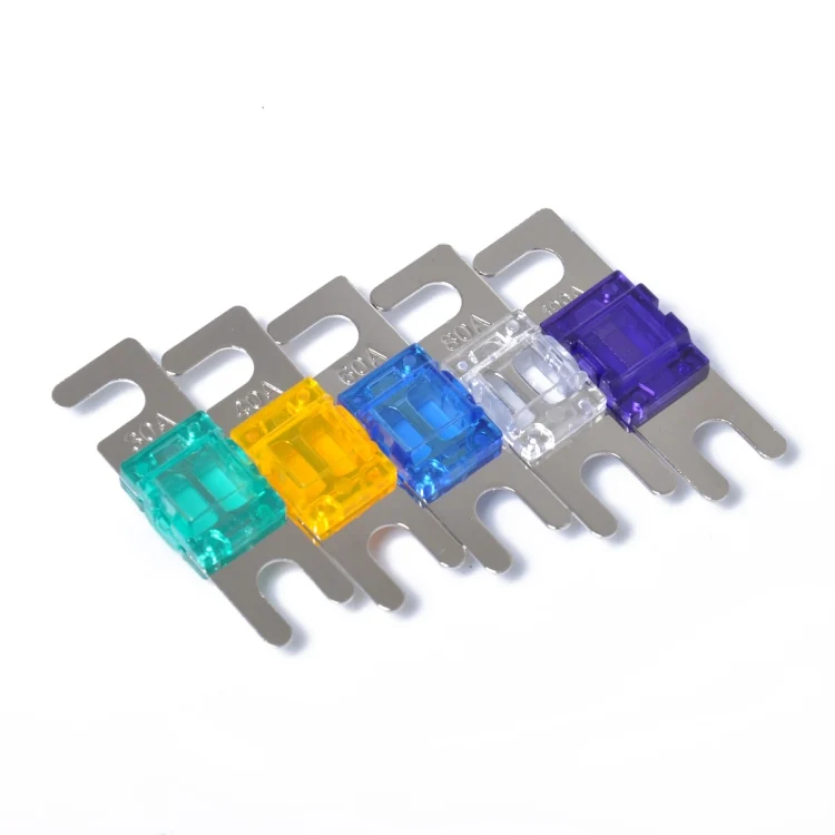 CRP9886_6.webp 5 PCS Car Audio AFS Mini ANL 30A 40A 60A 80A 100Amp Fuse Nicked Plated - Image 7