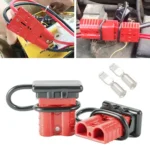 50Amp Battery Quick Connerctor Plug + Dust Cover for Car Caravan - Image 6