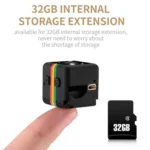 SQ11 Mini DV HD 1080P 2MP Sport Recorder Camera with Holder, Support Monitor Detection & IR Night Vision & TF Card - Image 4