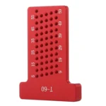 T60 T-Shaped Woodworking Aluminum Alloy Holes Ruler Marking Fixing Tool - Image 2