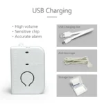 5 PCS BJYSY-001 Infusion Reminder Alarm Sensor Monitor Hospital Security - Image 2