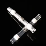 100 PCS AWG26-24 0.25-0.34mm Seal Heat Shrink Butt Wire Connectors White Terminals Solder Sleeve - Image 2