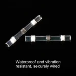 100 PCS AWG26-24 0.25-0.34mm Seal Heat Shrink Butt Wire Connectors White Terminals Solder Sleeve - Image 3