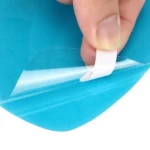 Car Round PET Rearview Mirror Protective Window Clear Anti-fog Waterproof Rain Shield Film - Image 4