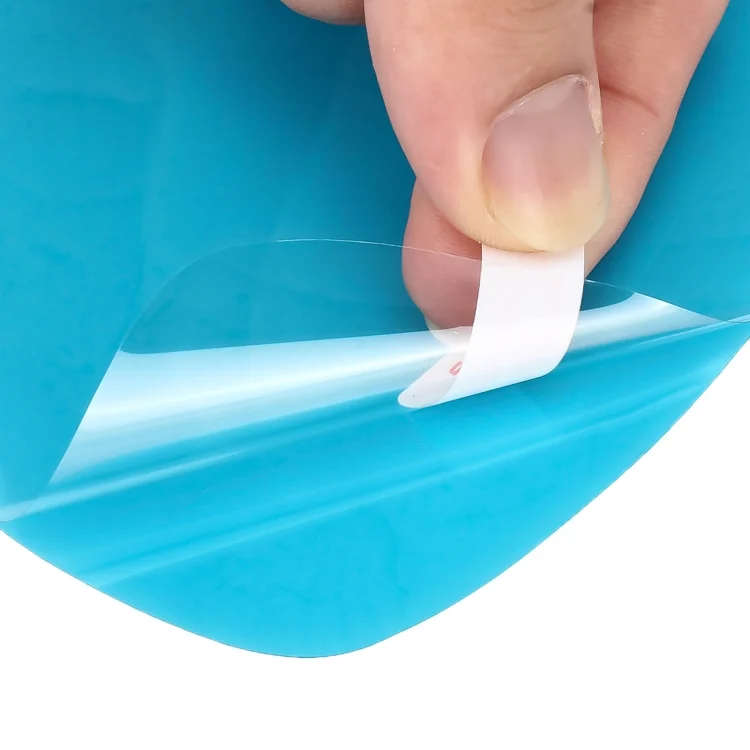 EDA00052401_3.webp Car Round PET Rearview Mirror Protective Window Clear Anti-fog Waterproof Rain Shield Film - Image 4