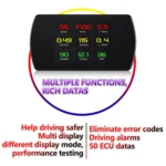 P12 Car HUD Head-up Display OBD2 Fault Code Elimination - Image 6