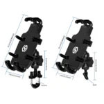 WUPP CS-1205A1 All Aluminum Alloy Motorcycle Navigation Bracket Phone Holder - Image 3