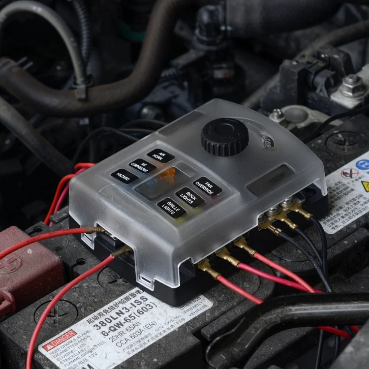 EDA0010174_9.webp CS-1222A1 High Current Independent Positive and Negative 6-way LED Indicator Plug Fuse Box - Image 10