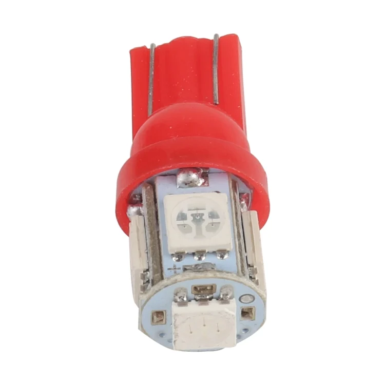 35 PCS T10 Car Modification LED Indicator Light with T10 Lamp Holder(Red Light)