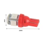 35 PCS T10 Car Modification LED Indicator Light with T10 Lamp Holder(Red Light) - Image 7