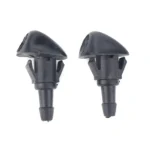 2 PCS Windshield Washer Wiper Jet Water Spray Nozzle + Hose Connector Set 76810S10A02 for Honda - Image 2