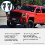 2 PCS Front Windshield Washer Wiper Jet Water Spray Nozzle + Hose Connector Set 3W7Z17603AA for Ford F-150 - Image 10