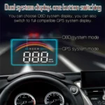 M11 Car OBD2 + GPS Mode Head-up Display HUD Overspeed / Speed / Water Temperature Alarm - Image 7