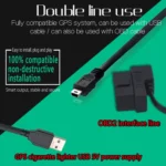 M11 Car OBD2 + GPS Mode Head-up Display HUD Overspeed / Speed / Water Temperature Alarm - Image 8