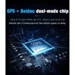 M13 Plus OBD2 + GPS Mode Car Head-up Display HUD Overspeed / Speed / Water Temperature Alarm / Eliminate Fault Codes - Image 15