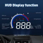 M13 Plus OBD2 + GPS Mode Car Head-up Display HUD Overspeed / Speed / Water Temperature Alarm / Eliminate Fault Codes - Image 3