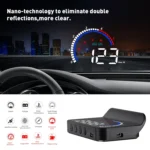 M13 Plus OBD2 + GPS Mode Car Head-up Display HUD Overspeed / Speed / Water Temperature Alarm / Eliminate Fault Codes - Image 6