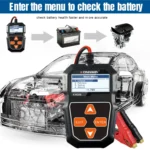 KONNWEI KW208 Car TFT Color Screen Battery Tester Support 8 Languages - Image 12